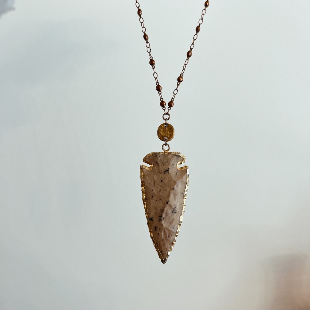 Fabulina Designs Arrowhead Pendant Necklace
